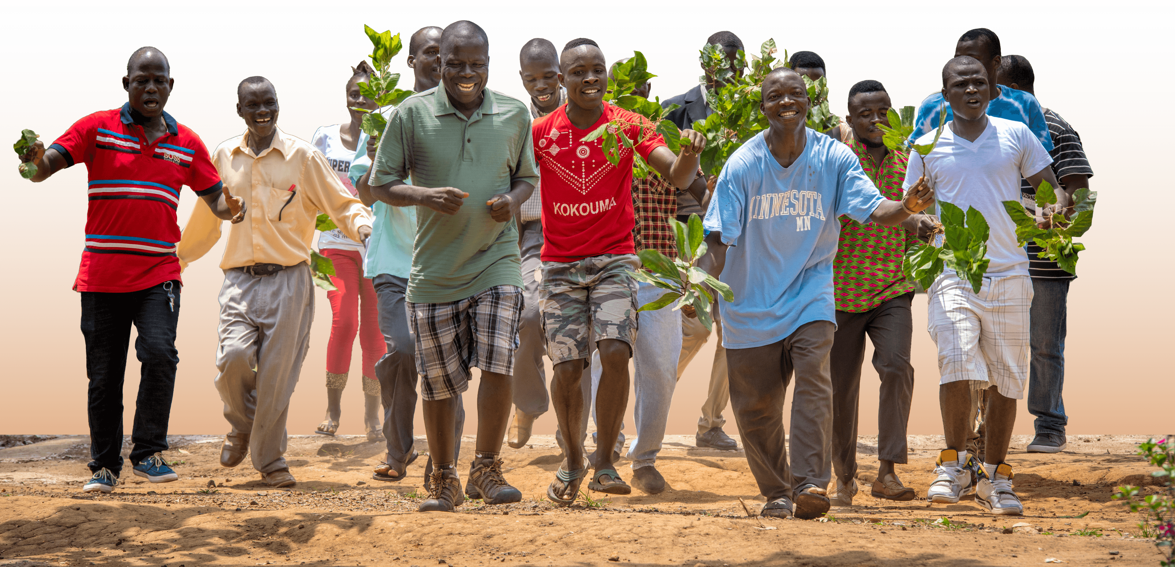 Change-Makers marching 