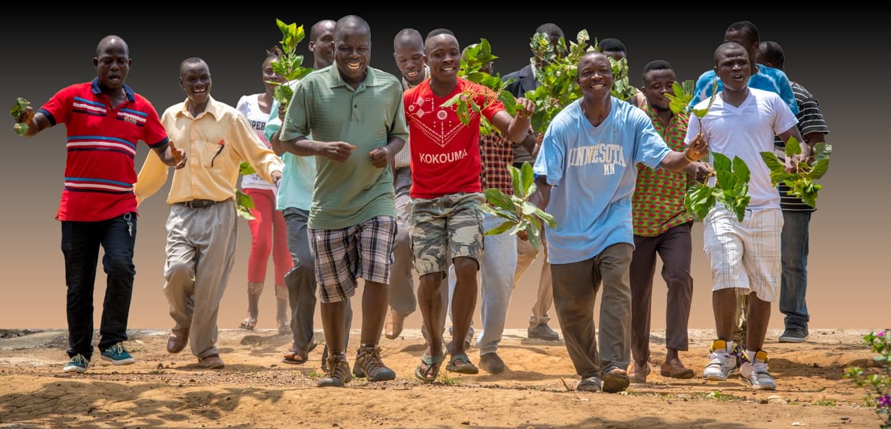 Change-Makers marching